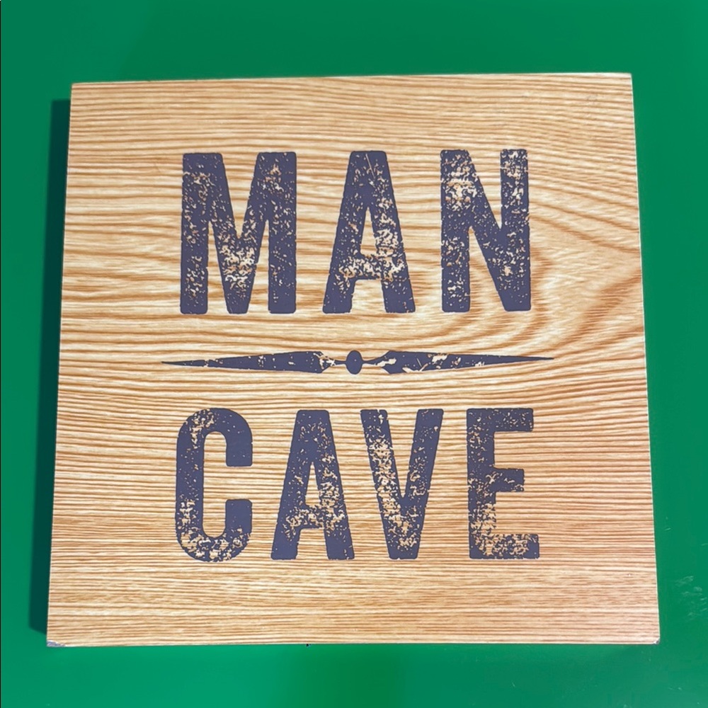 Rustic Brown and Black Wall Sign
